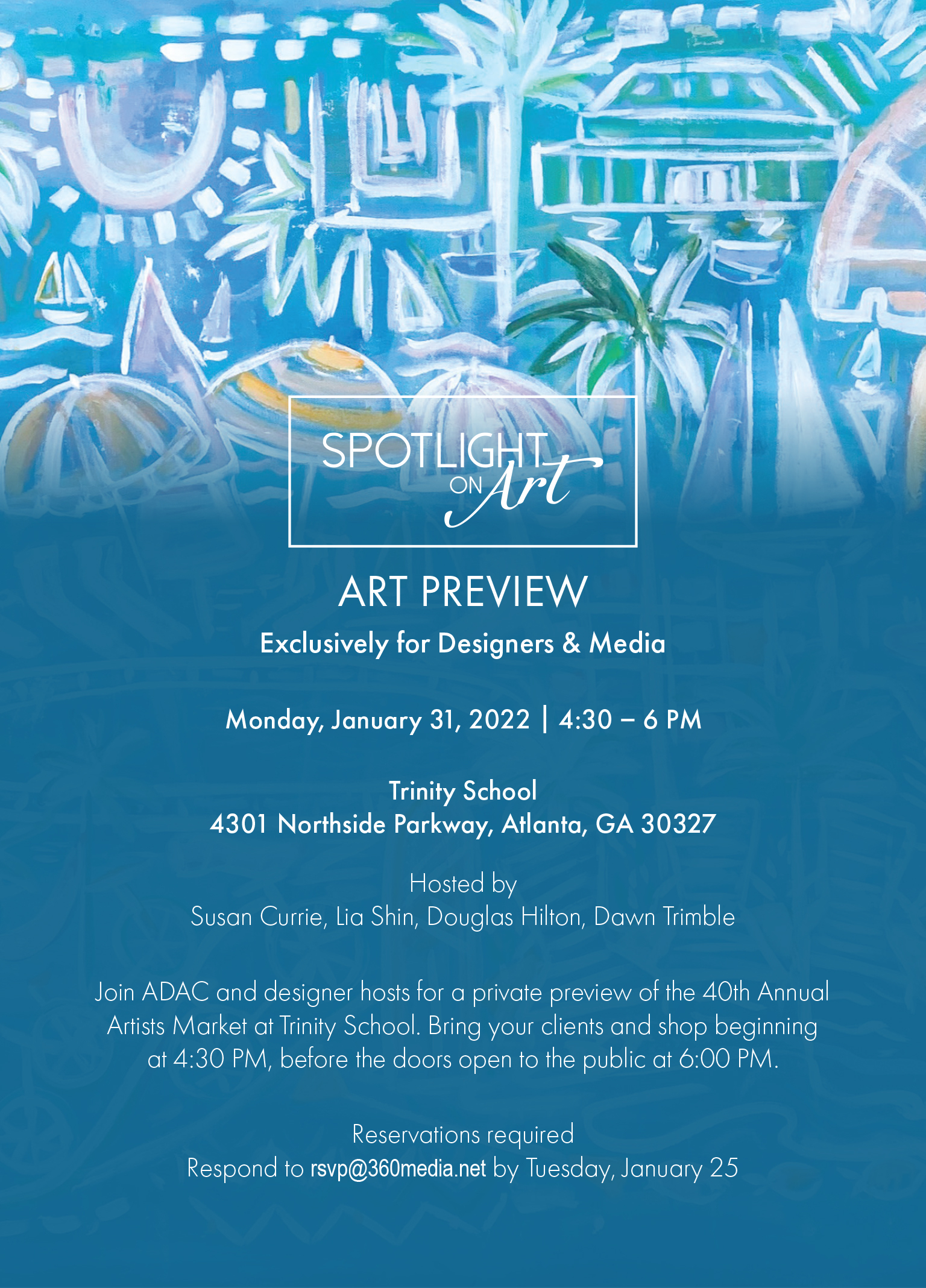 ADAC + Trinity School Host Media Preview for the 40th Annual Spotlight