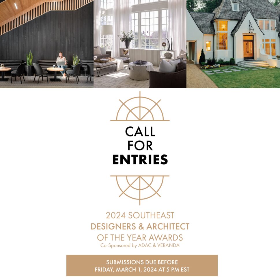Entries for 2024 Southeast Designers & Architect of the Year Awards Now ...